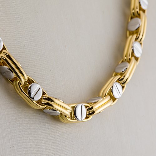 CHAINE HOMME MAILLE DOUBLE FORCAT