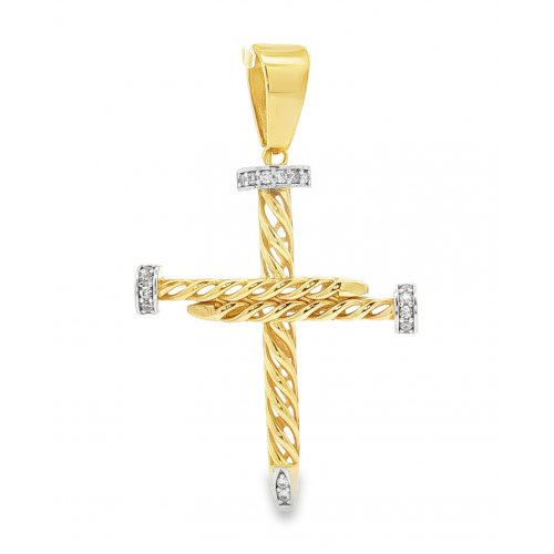 PENDENTIF CROIX CLOU