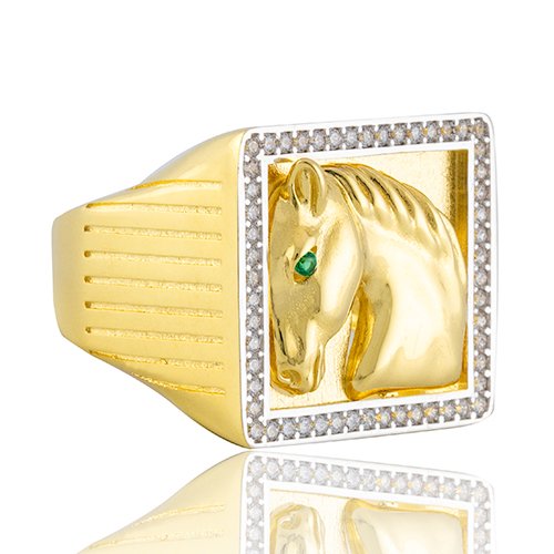 BAGUE CHEVAL