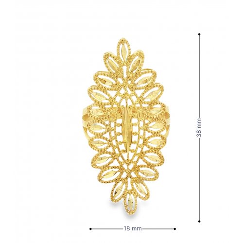 BAGUE MARQUISE FILIGRANE