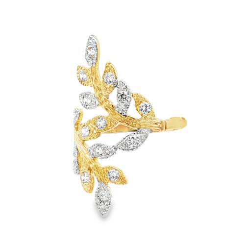 BAGUE MARQUISE RAMEAUX