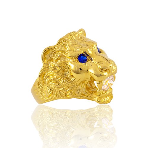 BAGUE TETE DE LION