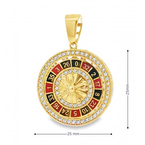 PENDENTIF ROULETTE