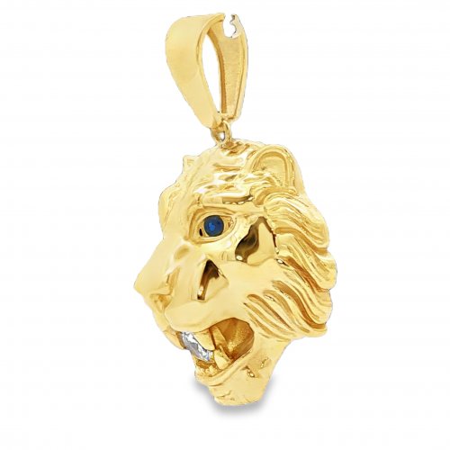 PENDENTIF TETE DE LION