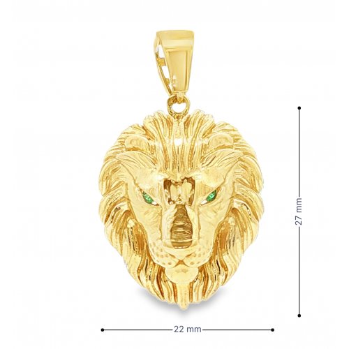 PENDENTIF TETE DE LION