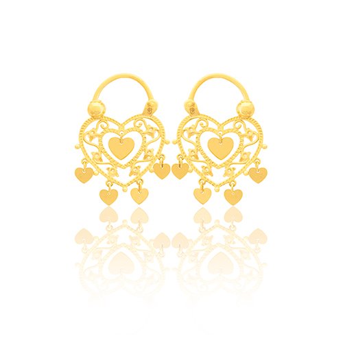 SAVOYARDE COEUR ENFANT OZ BLEU 20 MM