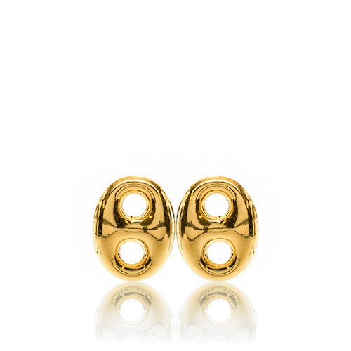 BOUCLES D'OREILLES GRAIN DE CAFE