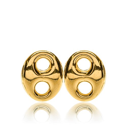 BOUCLES D'OREILLES GRAIN DE CAFE