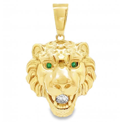 PENDENTIF TETE DE LION