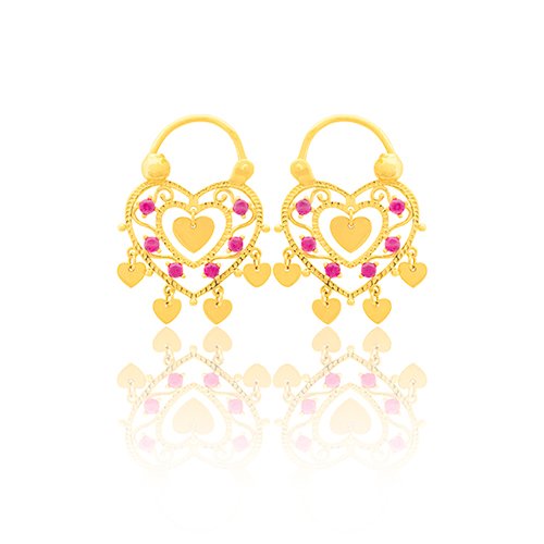 SAVOYARDE COEUR BEBE OZ ROUGE 15 MM