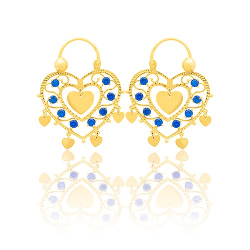 SAVOYARDE COEUR OZ BLEU 30 MM