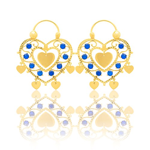 SAVOYARDE COEUR OZ BLEU 34 MM