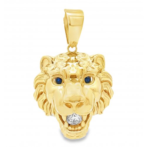 PENDENTIF TETE DE LION