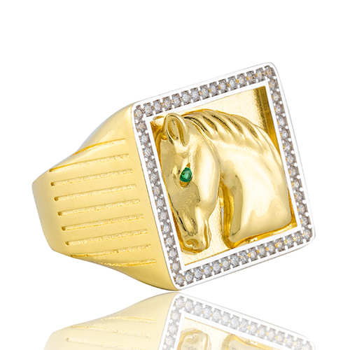 BAGUE CHEVAL Bijouterie Salam Lyon